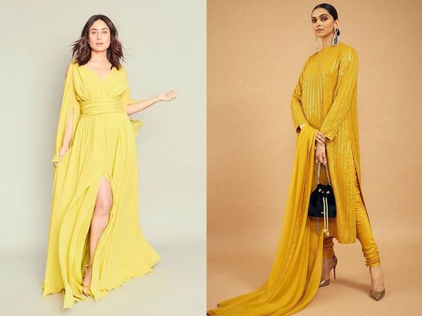 Yellow outfits for Vasant Panchami