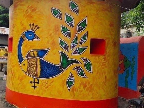 Ayodhya houses painted yellow to recreate the look of 'treta yuga' 