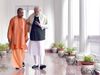 Yogi Adityanath with PM Modi