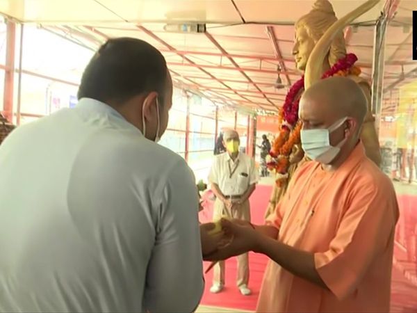 Yogi Adityanath in Ayodhya todat will take stock of Ram Mandir Construction