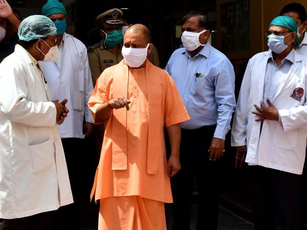 Yogi Adityanath takes stock of Covid-19 with Team-11 in Uttar Pradesh