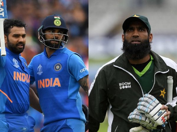 rohit sharma, virat kohli and mohammad yousuf
