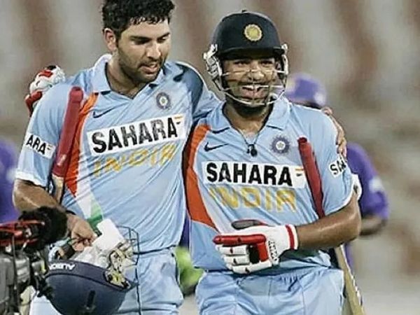yuvraj singh and rohit sharma
