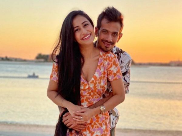 yuzi chahal wife Dhanshree verma
