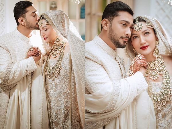Gauahar Khan Bigg boss Winner Get Married Zaid darbar Look wedding Album