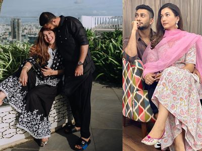 Gauahar Khan and Zaid Darbar Gauahar Khan and Zaid Darbar