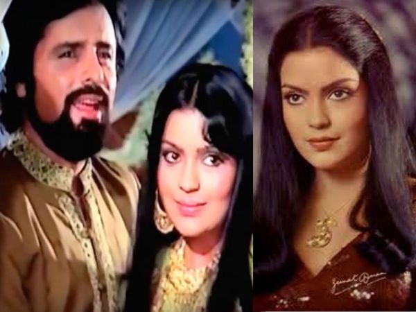 Zeenat Aman with Sanjay Khan