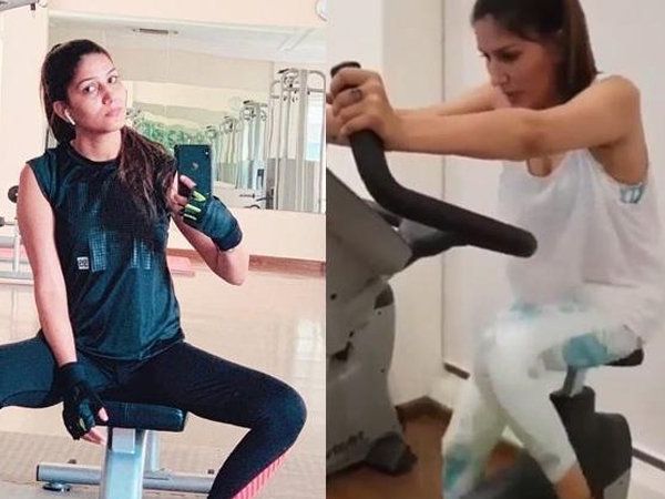 Sapna Choudhary Workout Pics