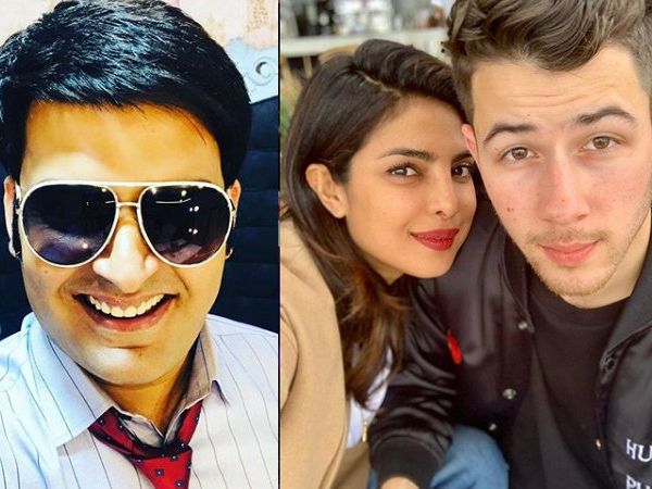 Kapil Sharma, Priyanka Chopra, Nick Jonas