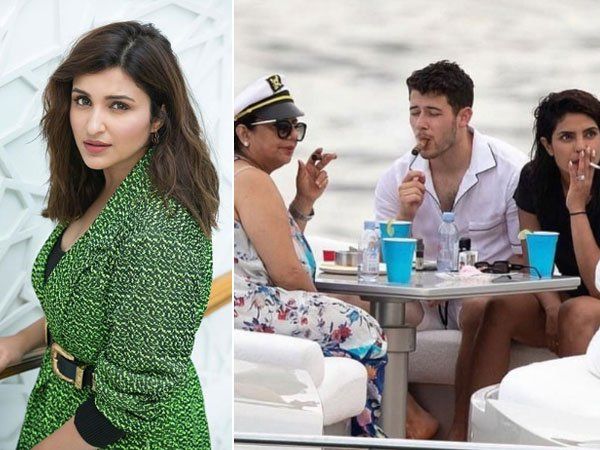 Parineeti Chopra and Priyanka Chopra viral Photo