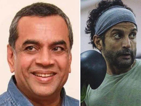paresh rawal and farhan akhtar in toofan