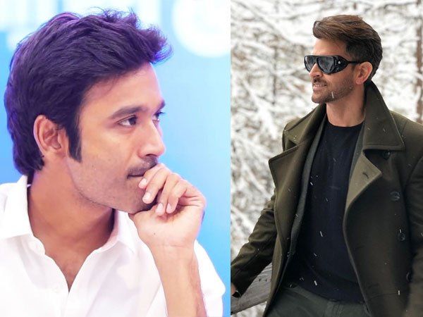 hrithik roshan react on working with dhanush