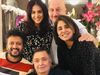 Rishi Kapoor and Neetu Kapoor with Ritesh Deshmukh, Genelia Dsouza and Anupam Kher