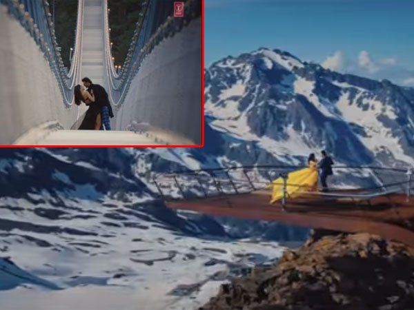 prabhas and shraddha kapoor Saaho Song enni Soni Shoots on world longest bridge video