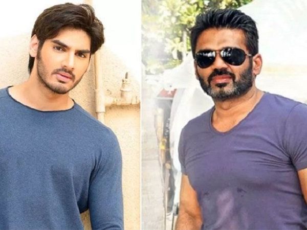 Sunil Shetty, Ahan Shetty