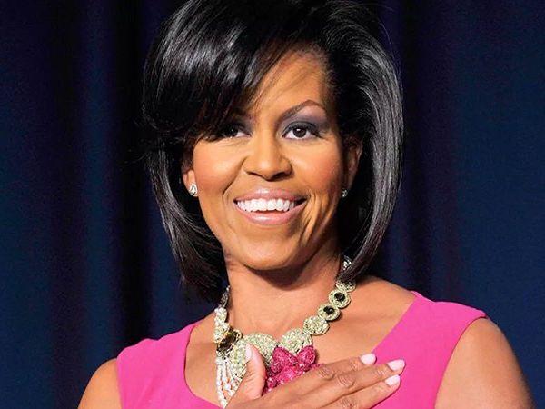former US First lady mrs obama