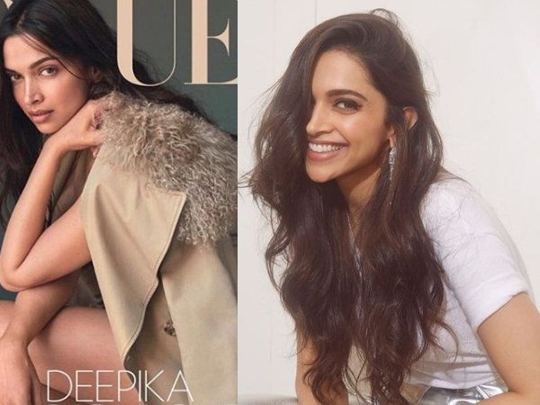 Deepika Padukone on magazine cover