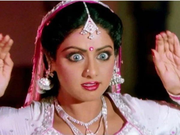 Sridevi Was Shooting For Bollywood film nagina Her eye injuries