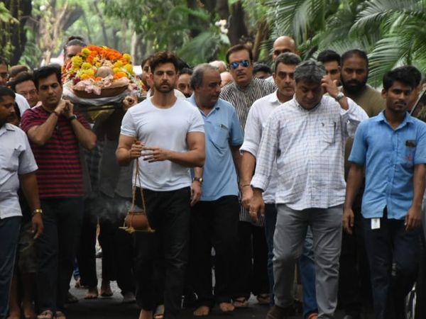 Last journey of J Omprakash