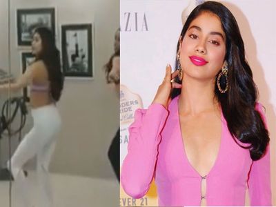 Janhvi Kapoor dance video Janhvi Kapoor dance video