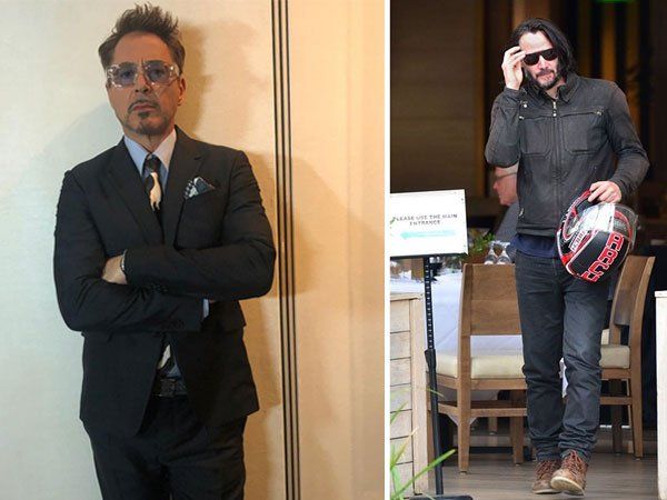 Robert Downey Junior And Keanu Reeves