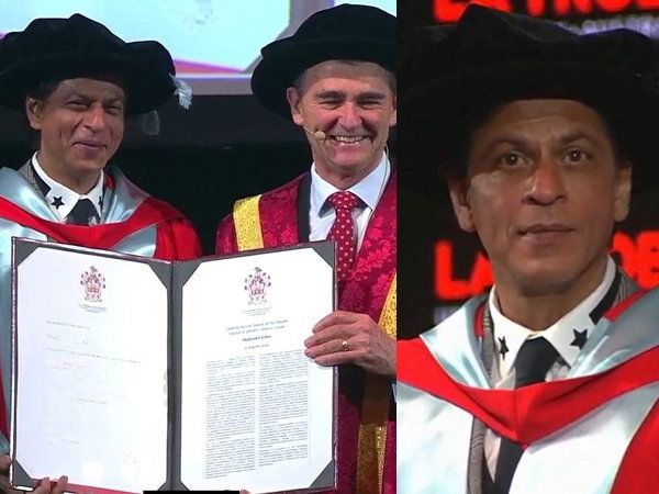 Shah Rukh Khan gets honorary doctorate