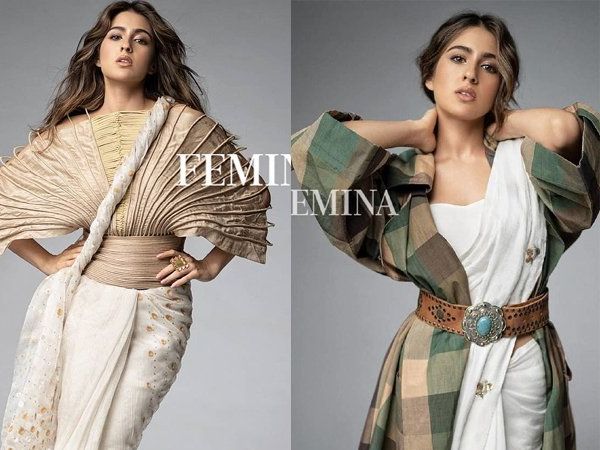 Sara Ali Khan in saree