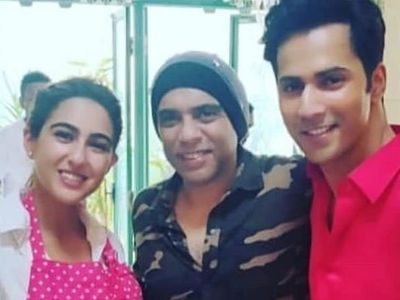 Varun Dhawan and Sara Ali Khan