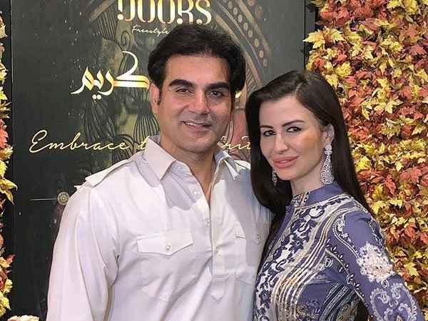 Giorgia Andriani on Arbaaz Khan