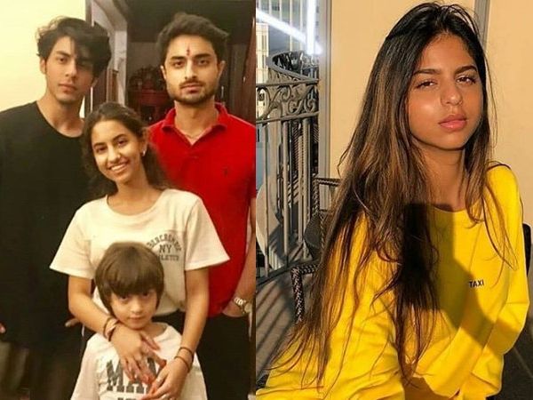 Aryan Khan, AbRam Khan, Alia Chhiba, Suhana Khan