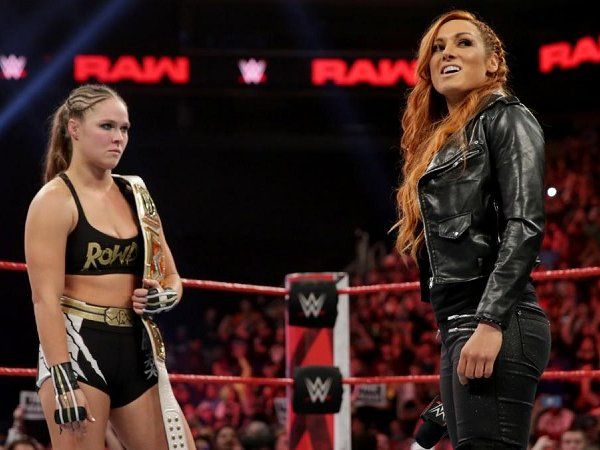 becky lynch and ronda rousey
