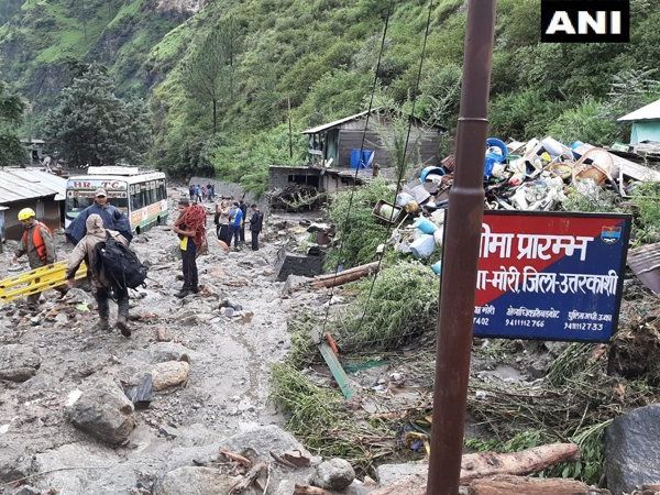 Cloudburst in Uttarakhand