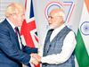 PM Modi and UK PM Boris Johnson