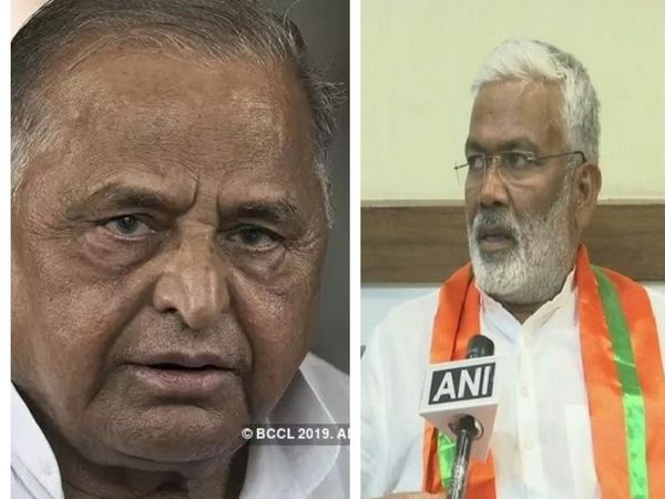 Mulayam Singh Yadav and Swatantra Dev Singh