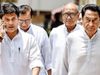 Jyotiraditya Scindia, Digvijaya Singh and Kamal Nath