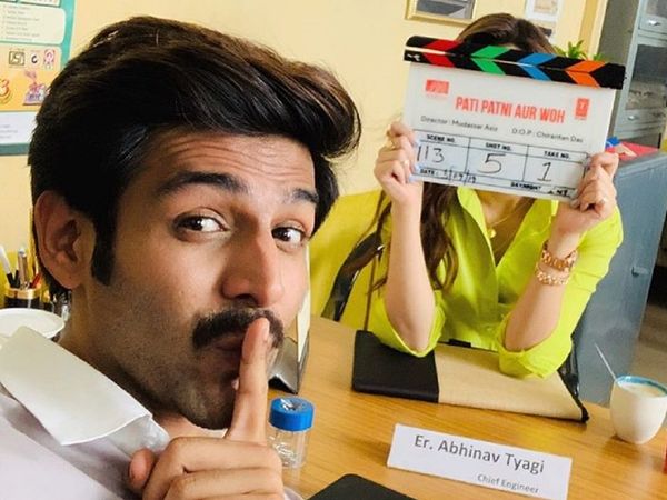 Kartik Aaryan, Pati Patni Aur Woh, Kriti Sanon