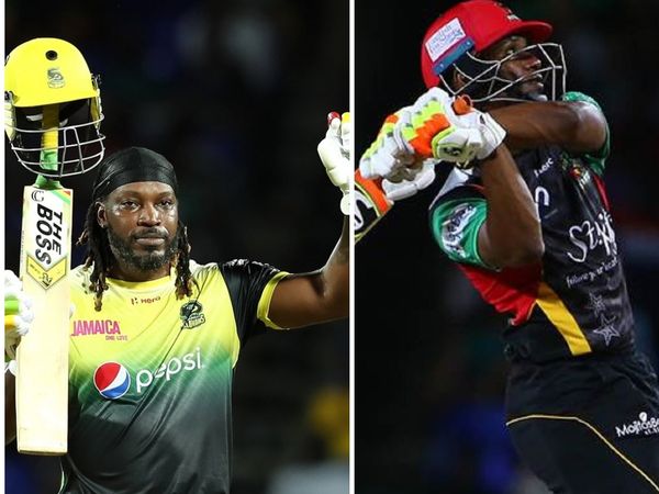 chris gayle and evin lewis