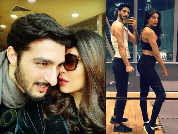 Sushmita sen with boyfriend Rohman Shawl