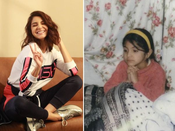 Anushka Sharma looks Cute in childhood photos husband Virat Kohli And dia mirza Comments
