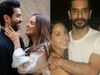 Angad Bedi with Wife Neha Dhupia and Nora Fatehi