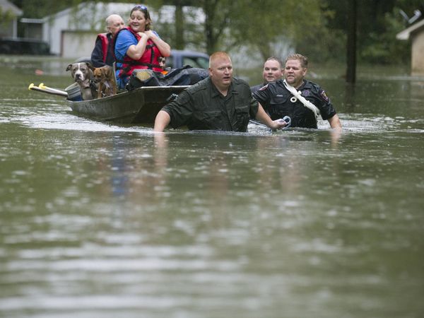 Torrential rains triggered by tropical storm Imelda wreak havoc in Houston ahead of Howdy Modi