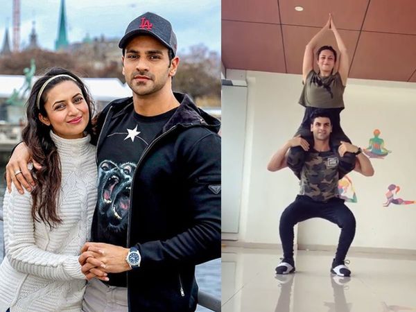 Divyanka Tripathi with husband Vivek Dahiya