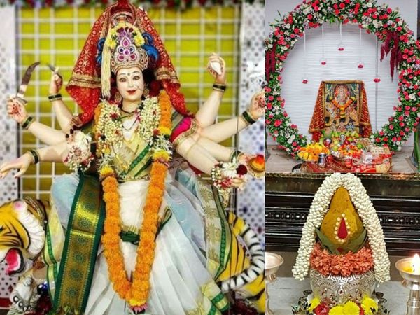 Navratri Home Mandir Decor 
