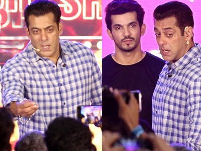 Salman khan gets angry on the photographer in Bigg boss 13 launch Video Salman khan gets angry on the photographer in Bigg boss 13 launch Video
