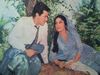 Dharmendra and Meena Kumari