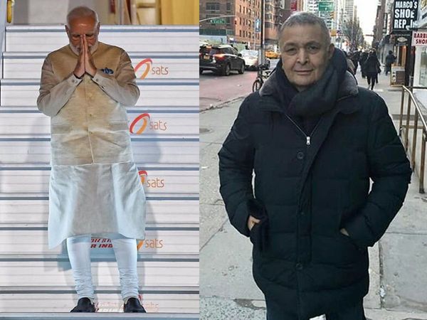 PM Narendra Modi, Rishi Kapoor