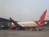Air India flight at New Delhi airport