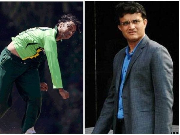Shoaib Akhtar and Sourav Ganguly