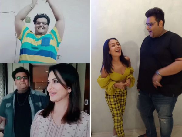 sunny leone Neha kakkar Fan of TikTok Star Akshay kakkar Fat Boy From Haryana Watch Video