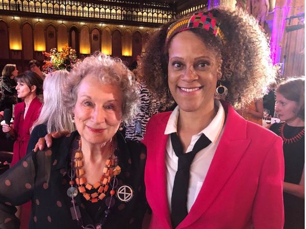 Margaret Atwood and Bernadine Evaristo